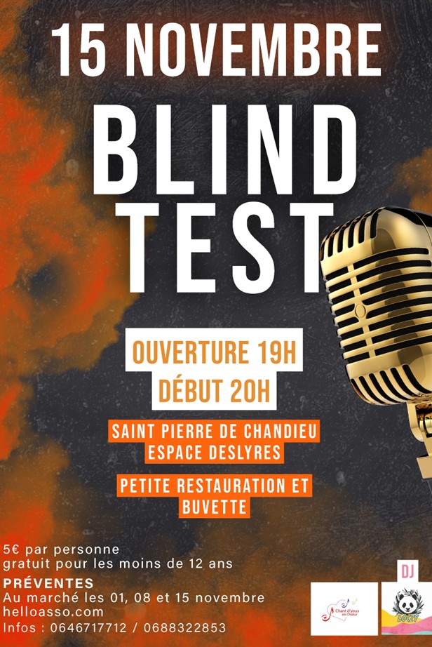 Blind Test Chant d'Yeux en Chœur