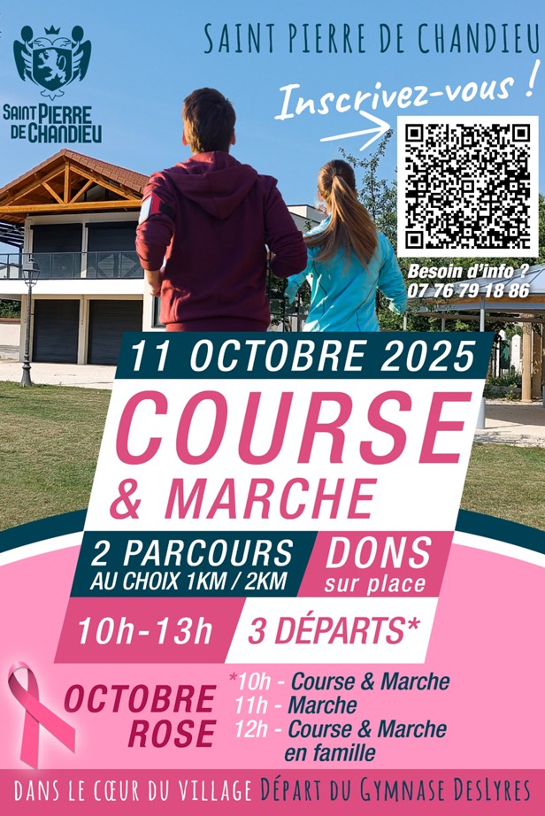 Course & marche Octobre Rose