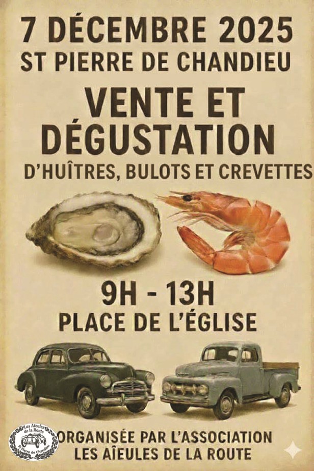 Vente Huîtres, bulots et crevettes : Les Aïeules de la Route