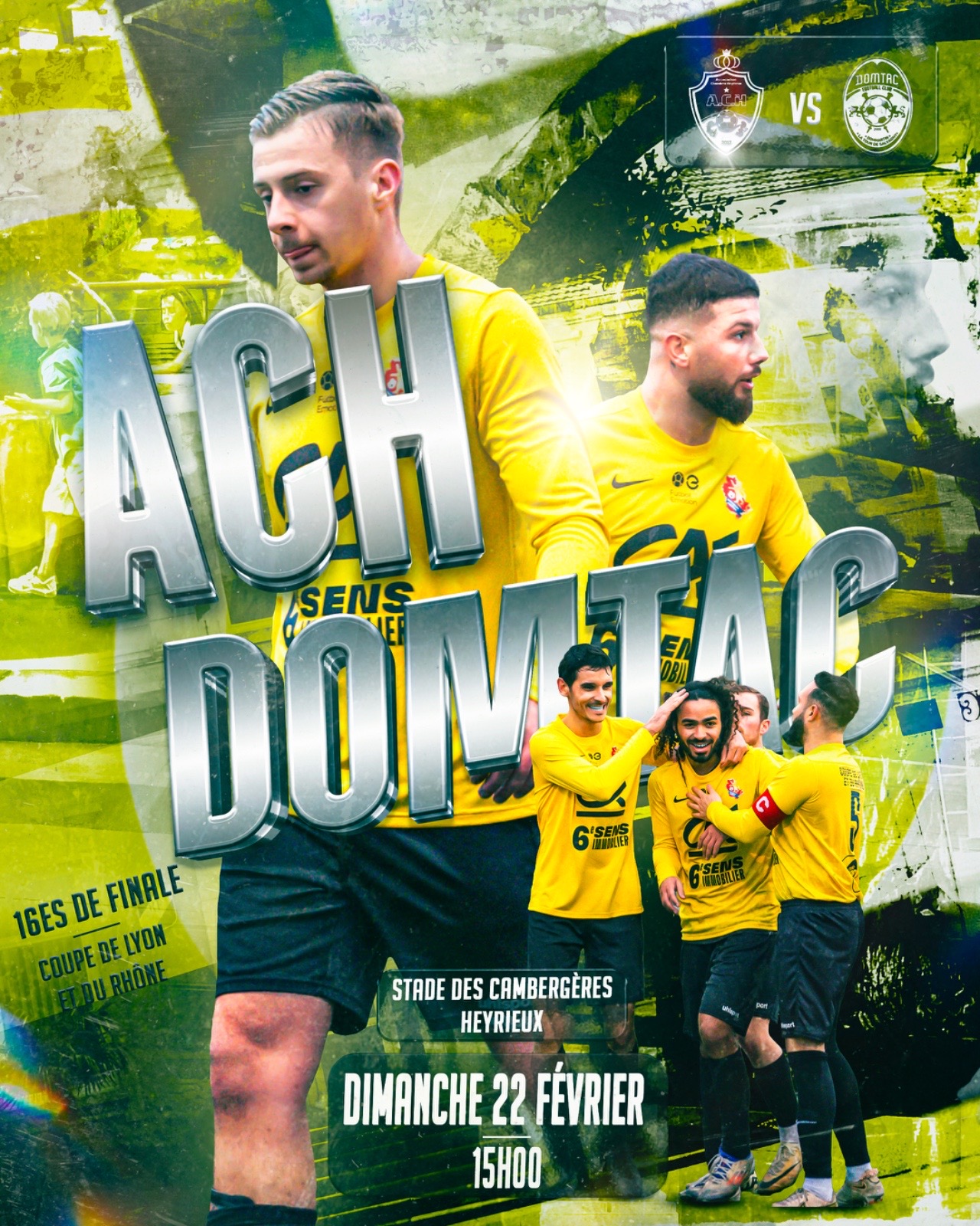 16ème de Finale de Coupe du Rhône - ACH