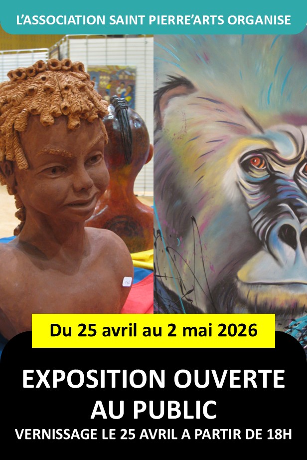 Exposition Saint Pierre'Arts 2026