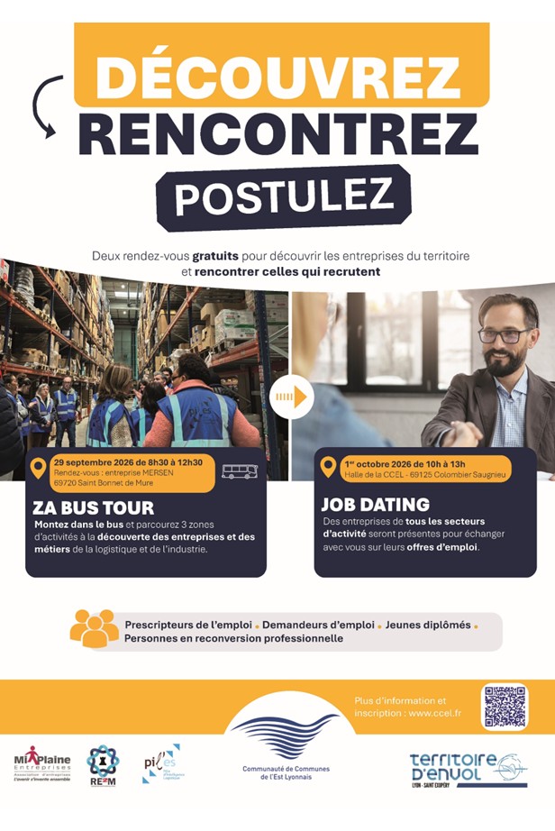Emploi : deux rendez-vous pour découvrir les métiers de la logistique et de l’industrie et rencontrer les entreprises