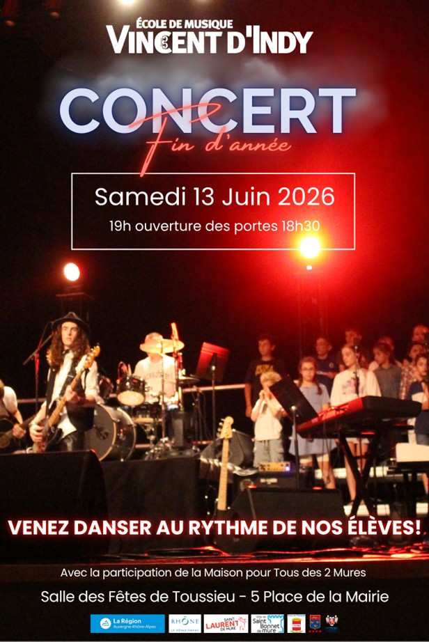 Concert de fin d'année Vincent d'Indy