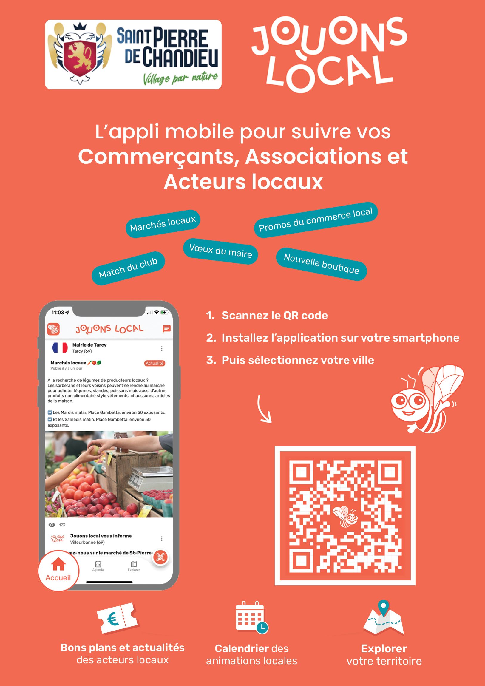 Jouons Local : l'appli pour ne rien rater dans la commune