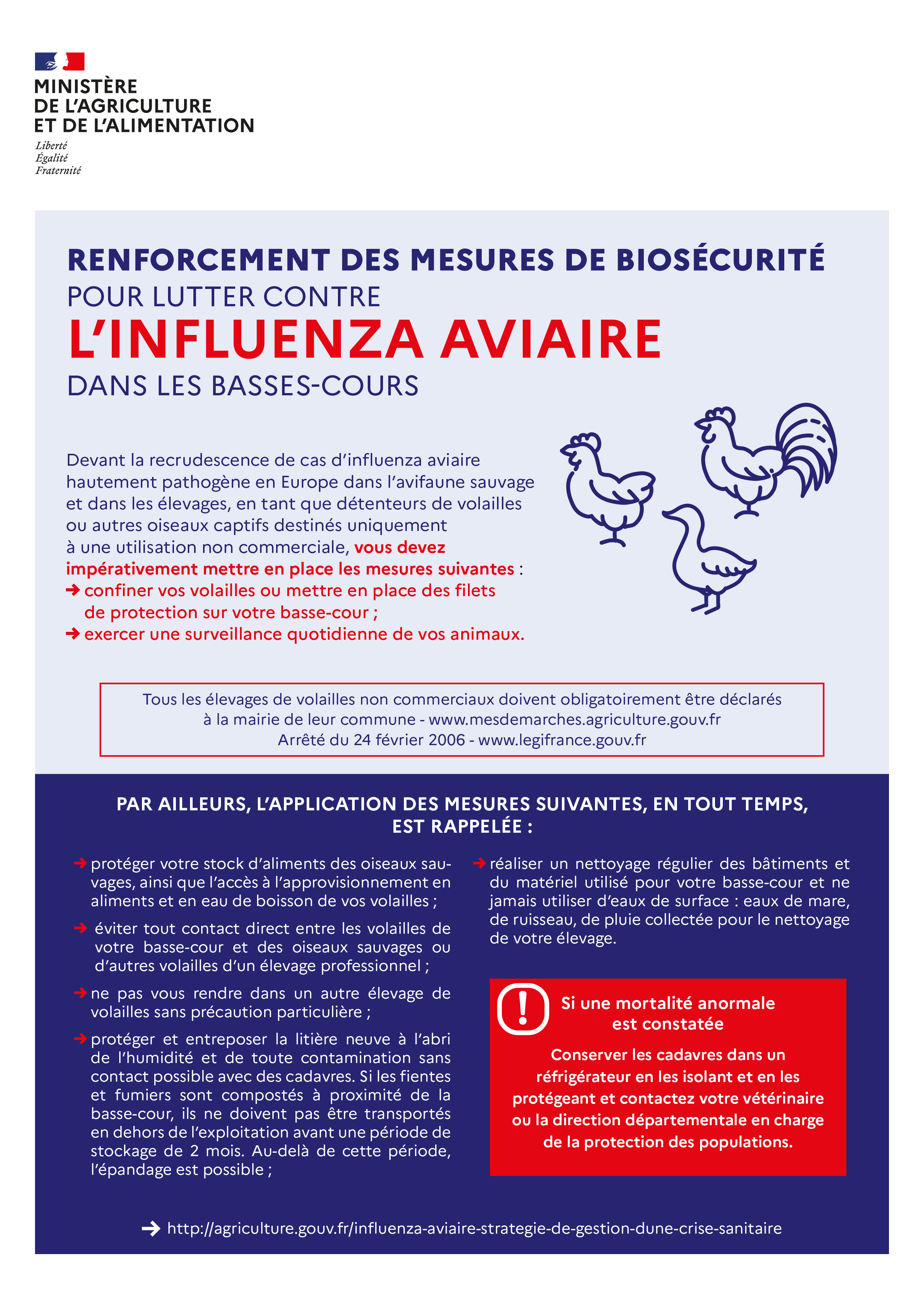 Influenza aviaire
