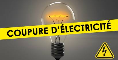 Coupure d'électricité 13/11/26